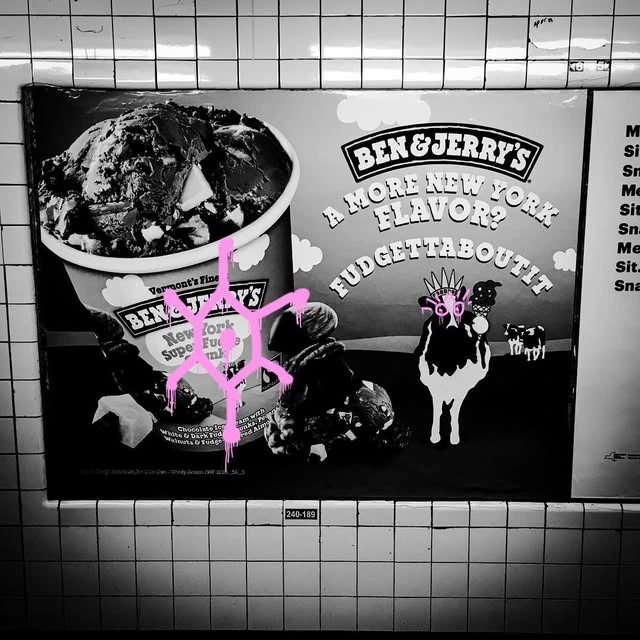 PINK EYE street artwork 1