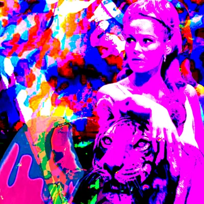 Flout digital collage